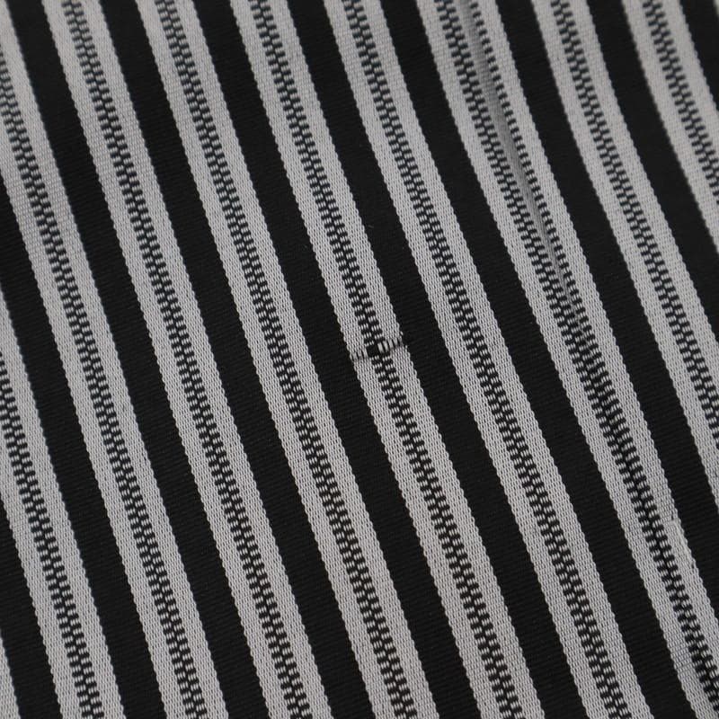 七五三羽織袴セット＊男の子5歳 亀甲に花菱 白黒茶色 着物 化繊 9RC13