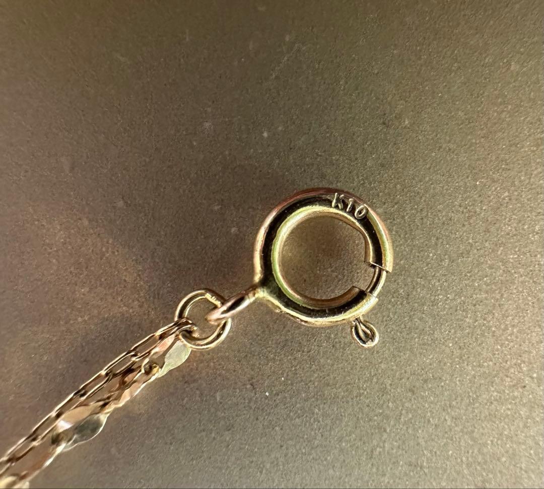 組曲　10K ピンクゴールド２連ブレスレット