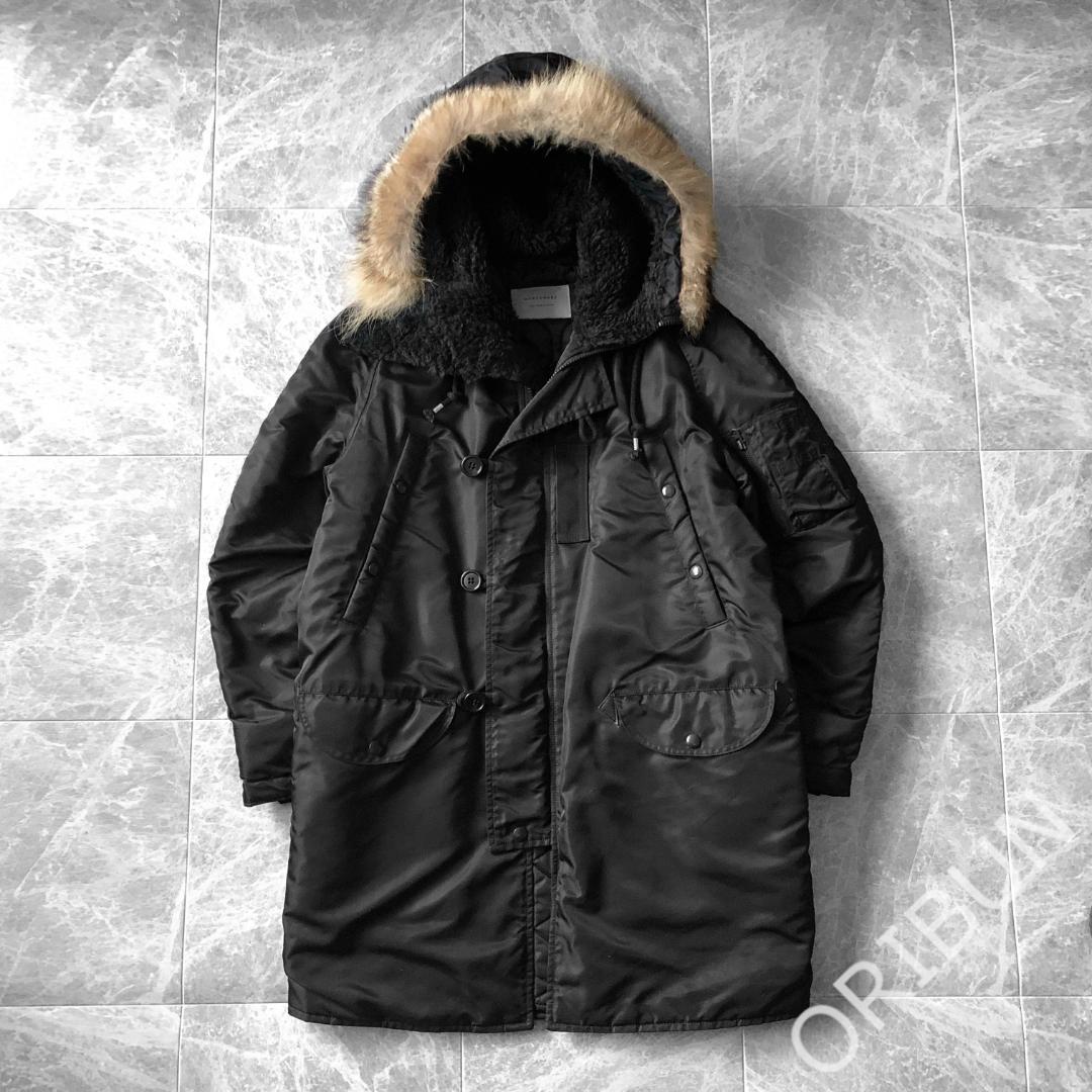 MARKAWARE 66ナイロン N-3B フライジャケット コヨーテファー仕様