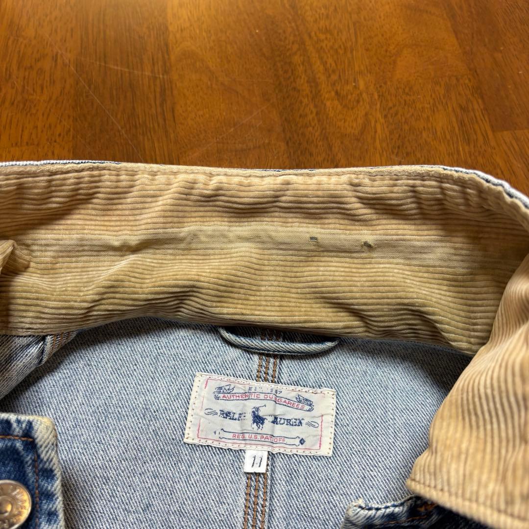90s POLO Ralph Lauren ラルフローレン　デニムジャケット