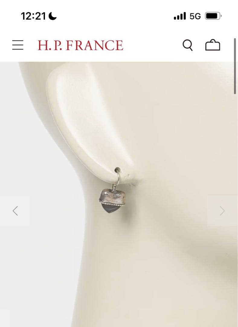 EYE LOVE YOU ピアス ホワイト