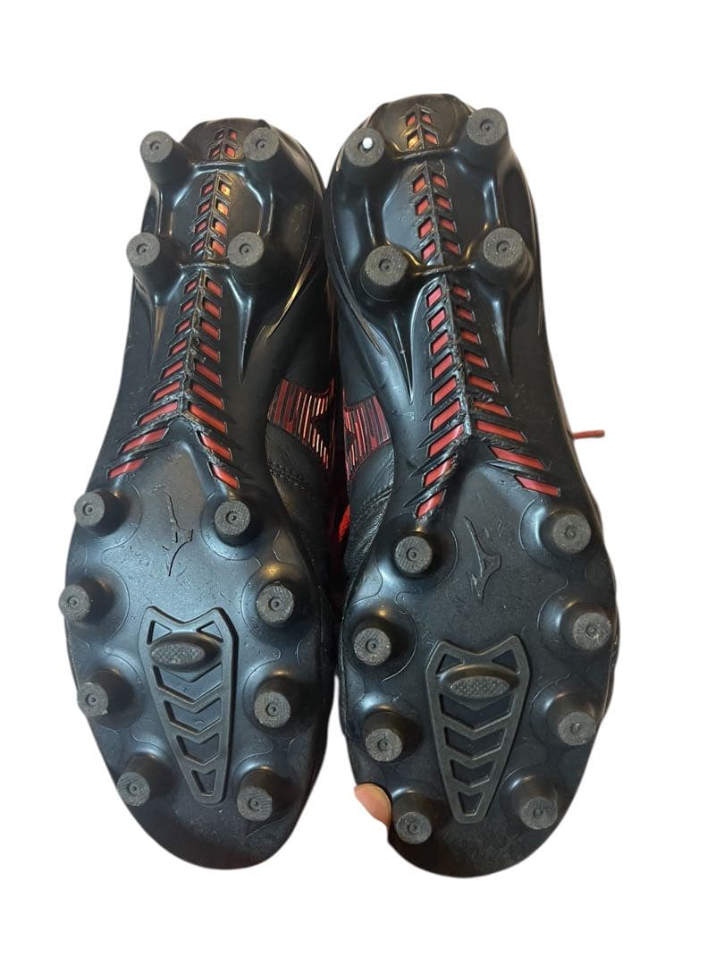 【値下げ交渉歓迎♪】ミズノモレリア NEO 4 JAPAN ブラック×レッド