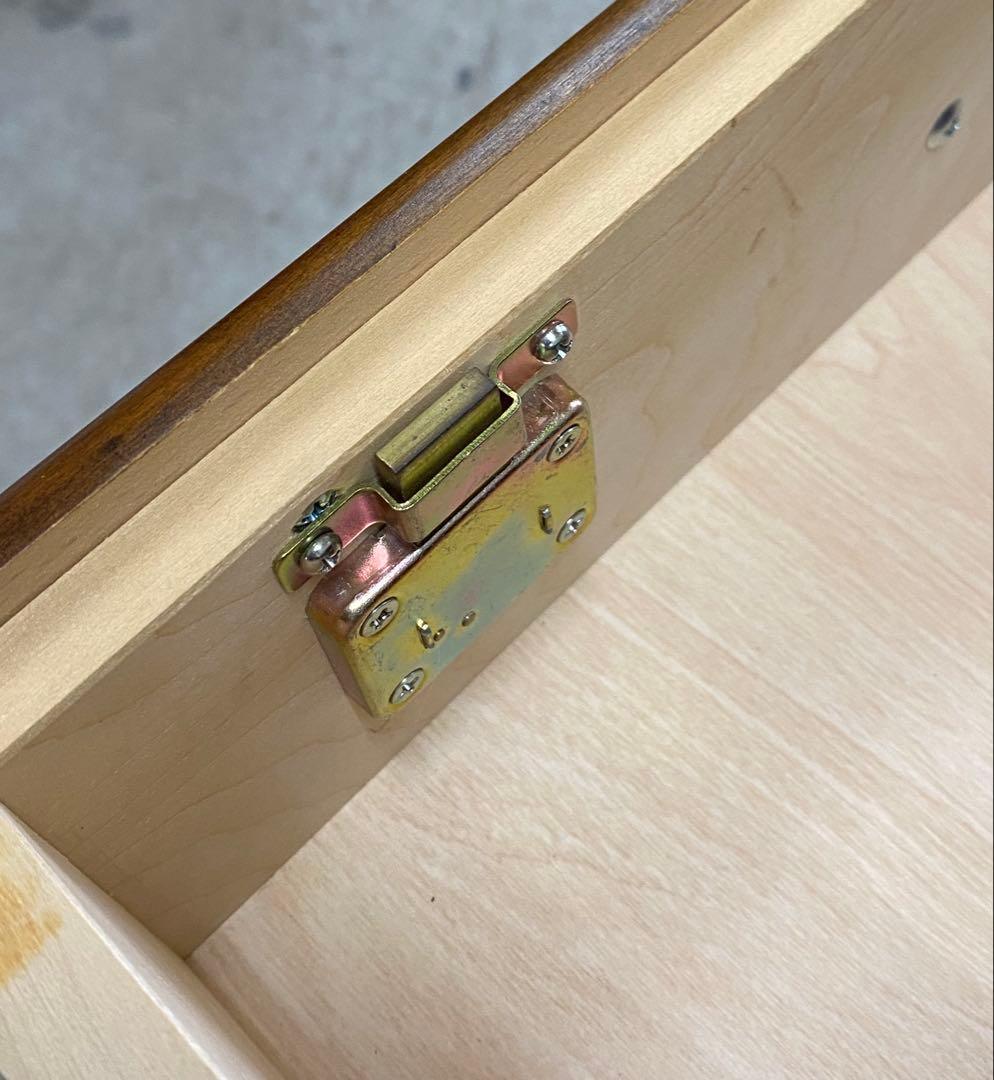 Karimoku カリモク 書斎机 デスク 片袖机 勉強机 木製 ブラウン 札幌