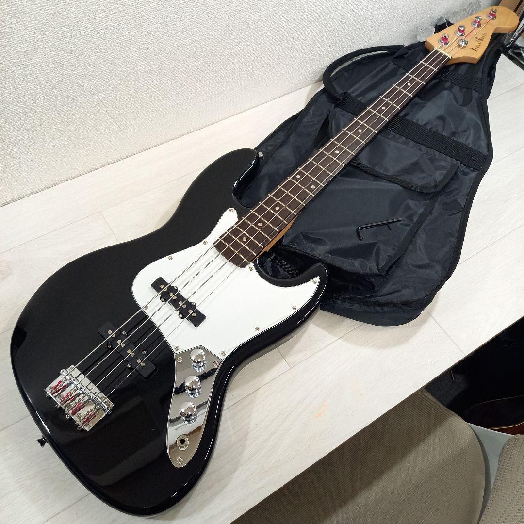 美品 PhotoGenic ジャズベース ブラック 黒 フォトジェニック - メルカリ