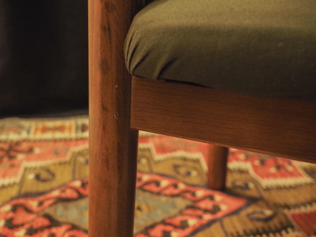 【値引中】“karimoku”アームラタンチェアB