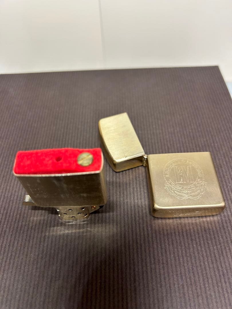 zippo L＆M タバコメーカー 赤フィルター10k GOLD - メルカリ