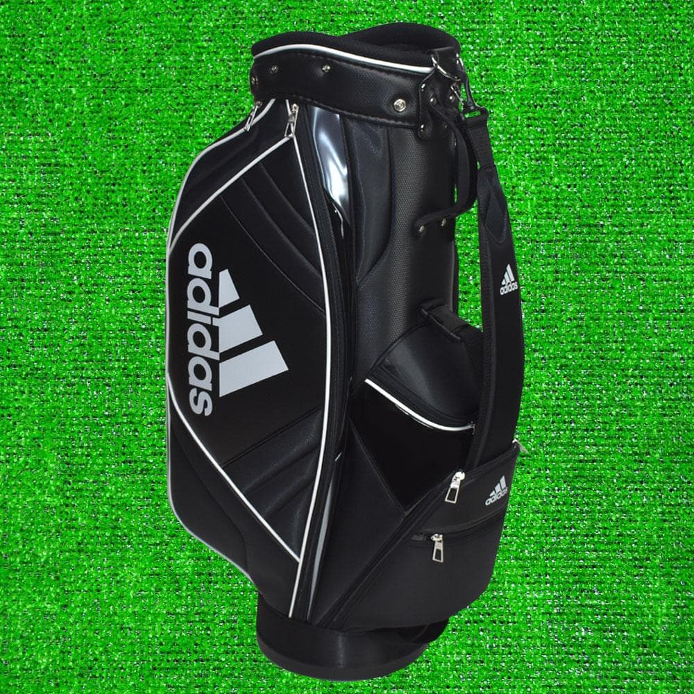 adidas/アディダス ゴルフ 軽量キャディーバック９.０型【ブラック】新品！