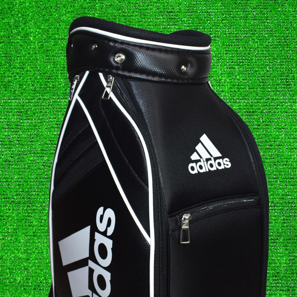 adidas/アディダス ゴルフ 軽量キャディーバック９.０型【ブラック】新品！