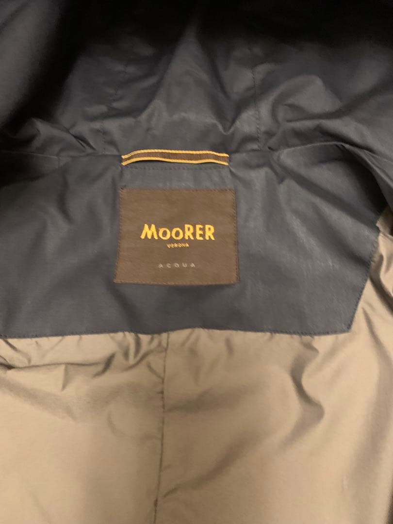 ムーレー・モッズコート美品（ウィルソン、ネイビー、サイズ46