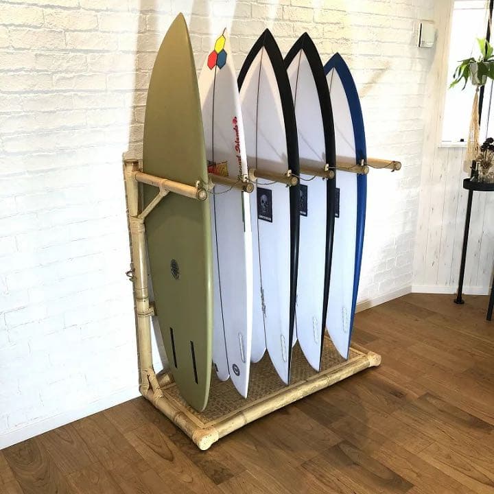 サーフボードラック サーフボード 置き型 収納 ラック バリ