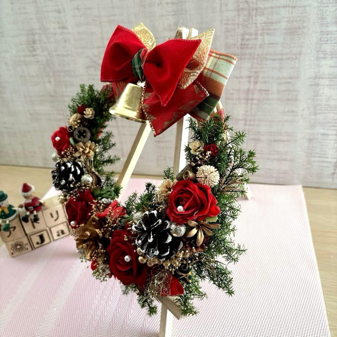 No149 キラキラリボンとリンリンベル.•♬赤バラと木の実のクリスマス