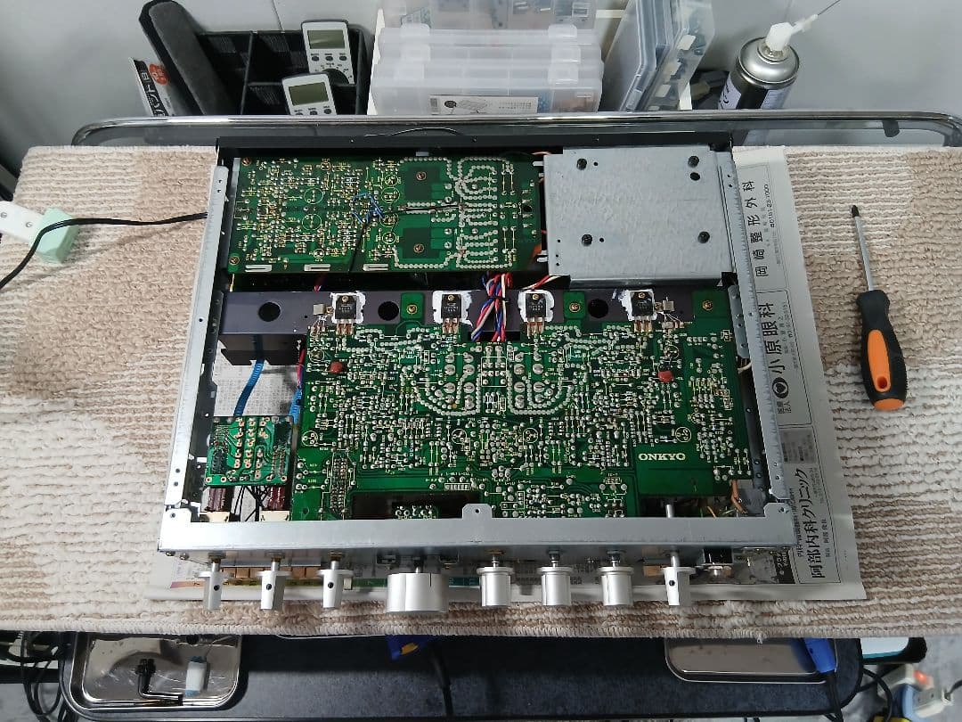 Onkyo A-805　整備済完全動作美品