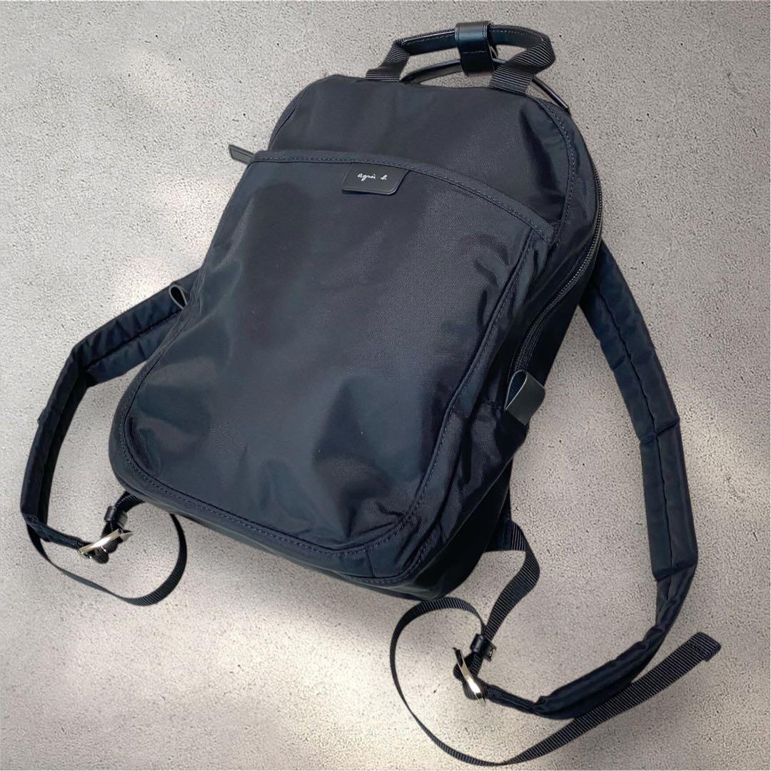 美品✨Agnes b. アニエス・ベー　リュックサック　バックパック　黒