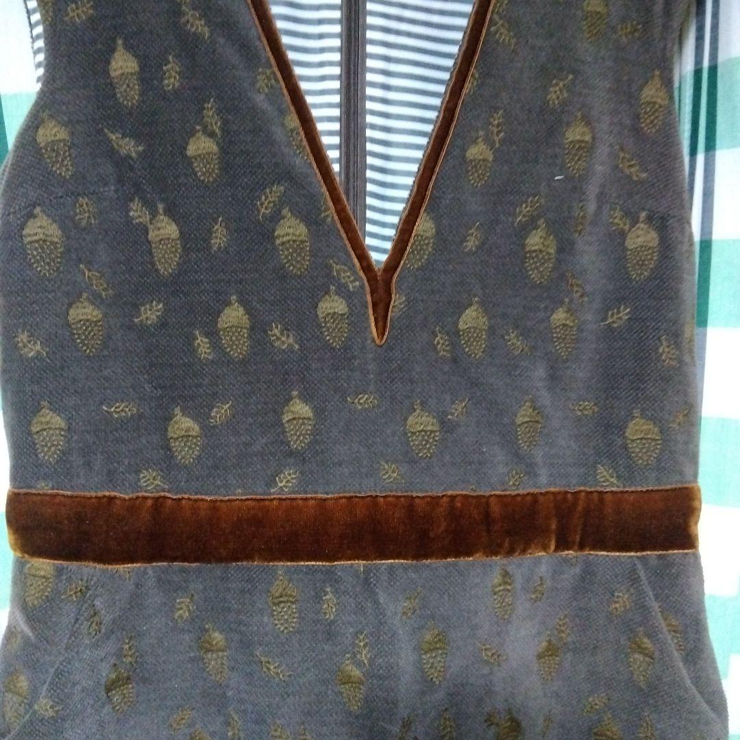 ミナペルホネン　どんぐり　ワンピース　36