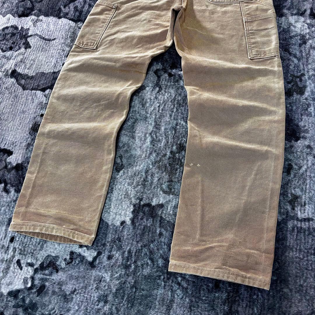 コメ欄セール！USA製 雰囲気系 Carhartt ダブルニー 実寸W35