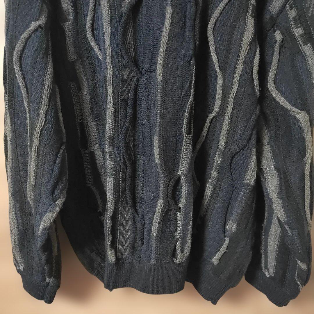 極美品FAT 3DニットカーディガンCOOGIGANサイズFAT(XL)