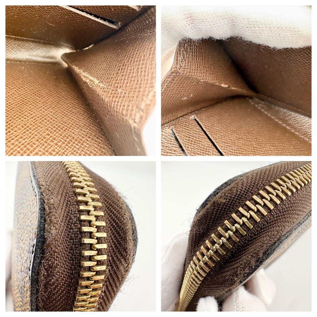 【良品✨】ルイヴィトン ダミエ ジッピーウォレット 長財布 ラウンドファスナー