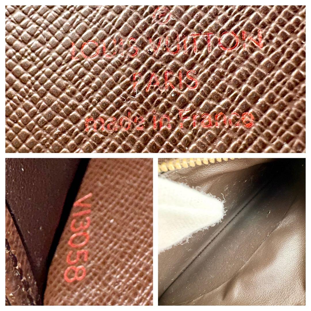 【良品✨】ルイヴィトン ダミエ ジッピーウォレット 長財布 ラウンドファスナー