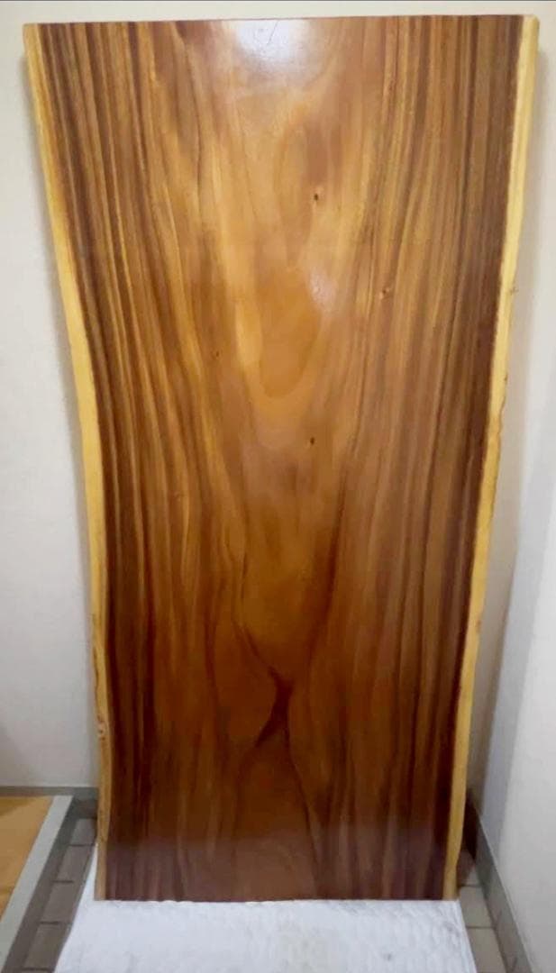 希少 一枚板 モンキーポッド ダイニングテーブル 190cm×95cm - メルカリ
