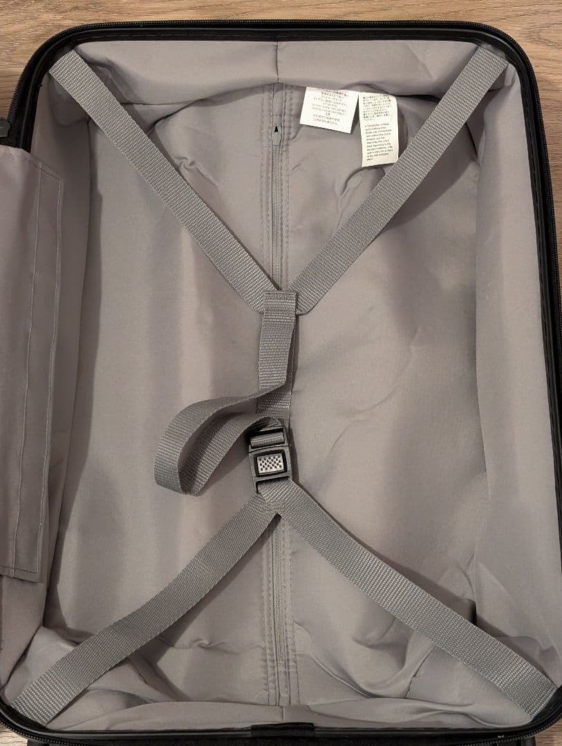 無印良品 スーツケース 機内持込可 35L 黒 キャリーケース