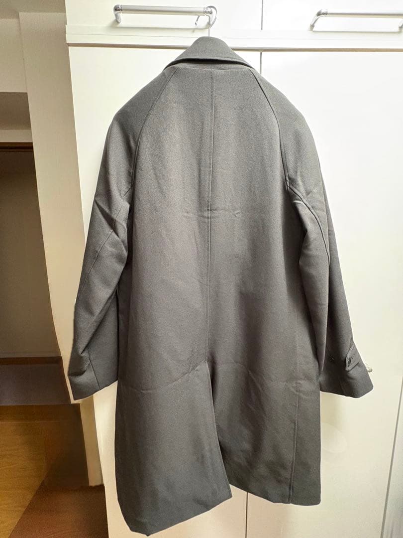 め*ふ様 ワークマン Xシェルターステンカラーコート L チャコール