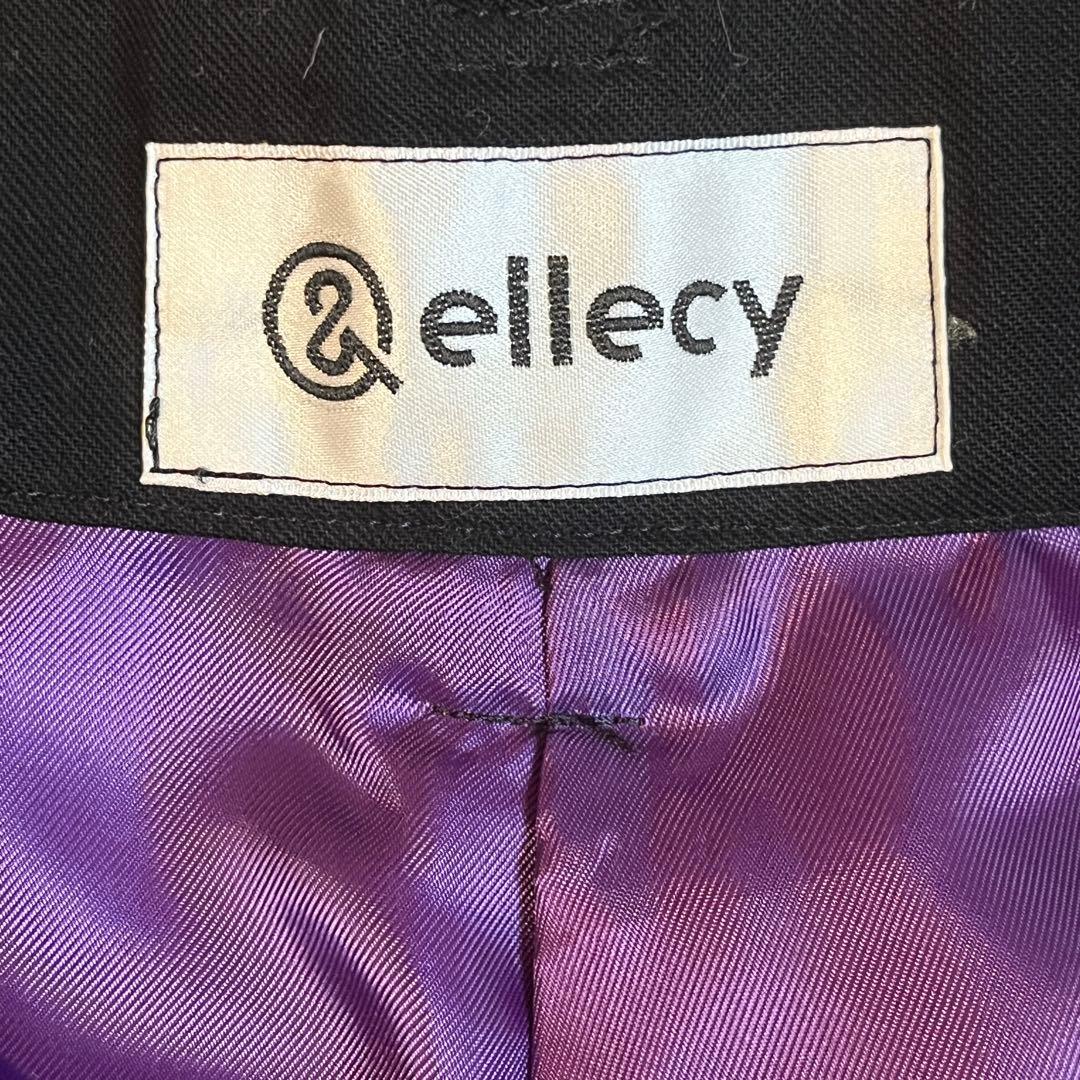 極美品 &ellecy アンドエルシー ワイドパンツ 牡丹柄 花柄 M