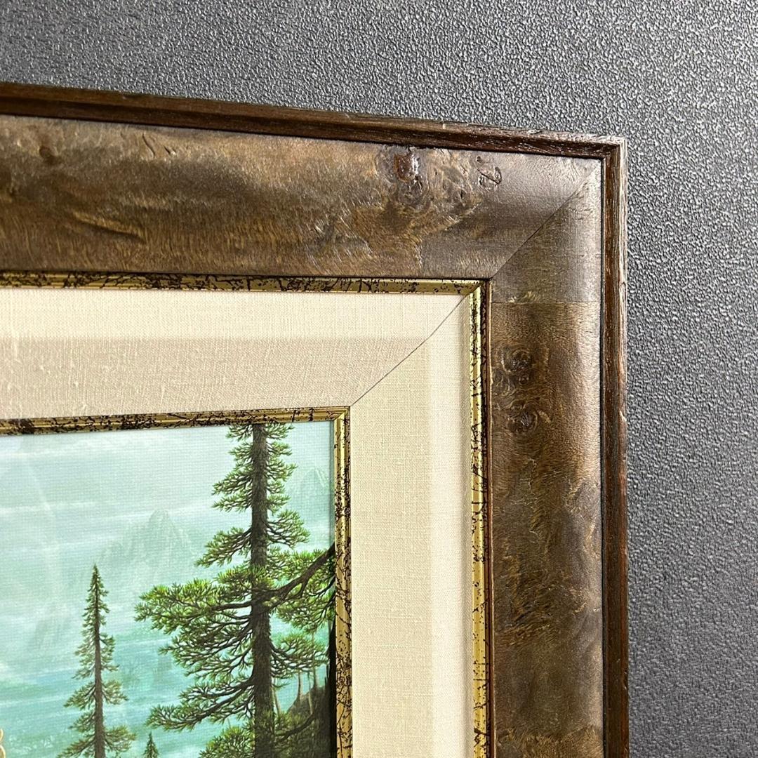 美品 内尾和正「咆哮 妖獣SPオーダー」ジークレー版画 直筆サイン入り 額縁入り