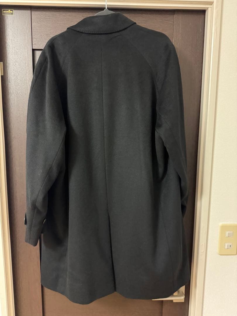 【美品】五大陸 gotairiku カシミヤ100% コート ブラック