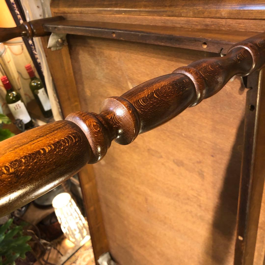 Sale 極美品キツツキマーク ヴィンテージ コロニアル メラニントップテーブル