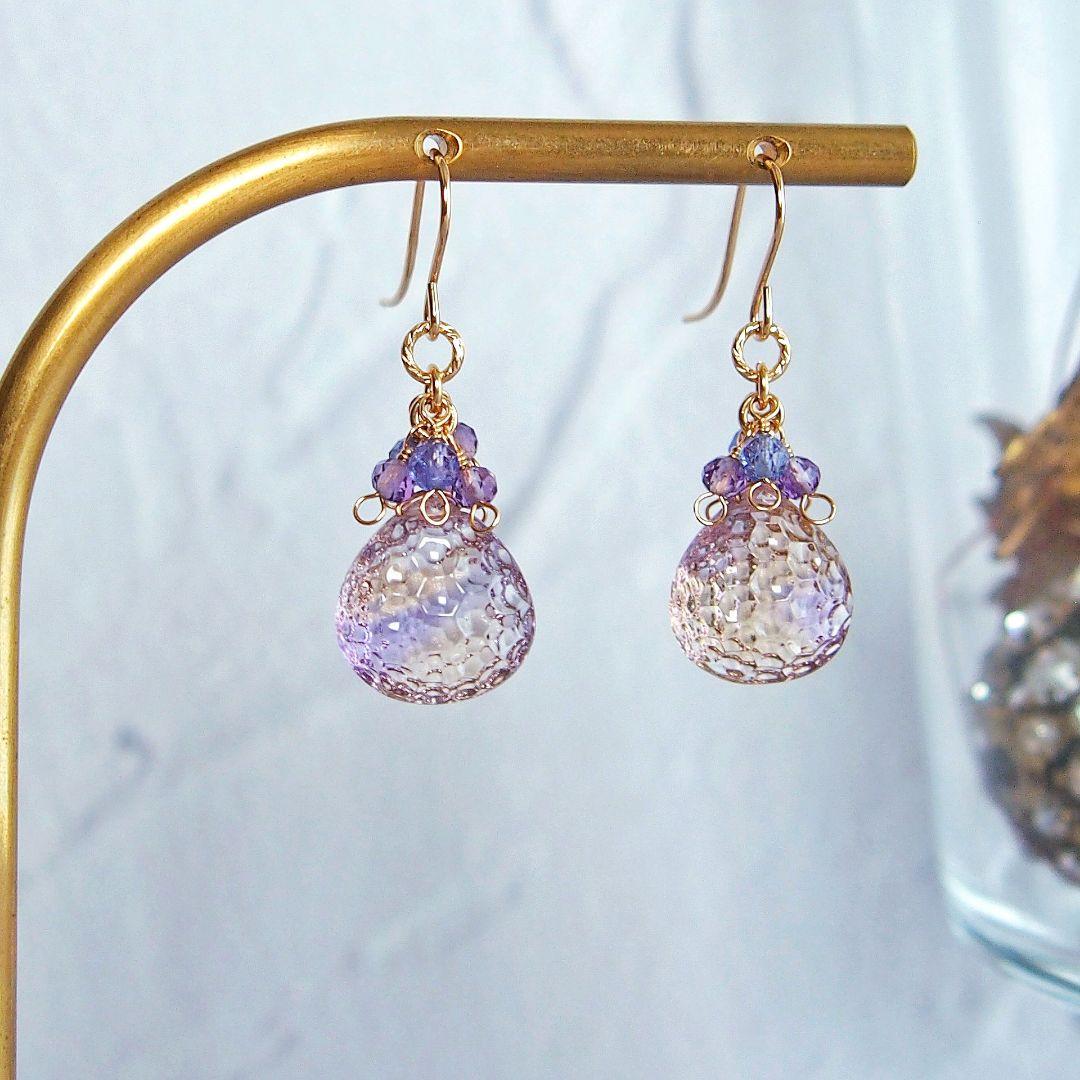 maumaumau様　デュモルチェライトインクォーツ　ブレスレット　A 他4点