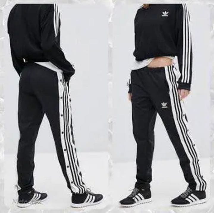 超希少 adidas adibreak track pants サイドボタン - メルカリ