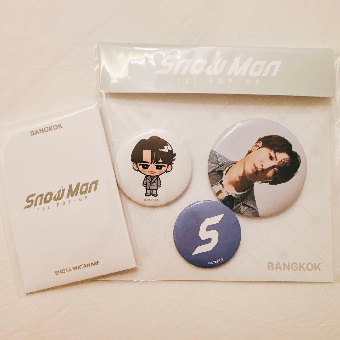 渡辺翔太 バンコク ポップアップ グッズセット 渡辺翔太】SnowMan