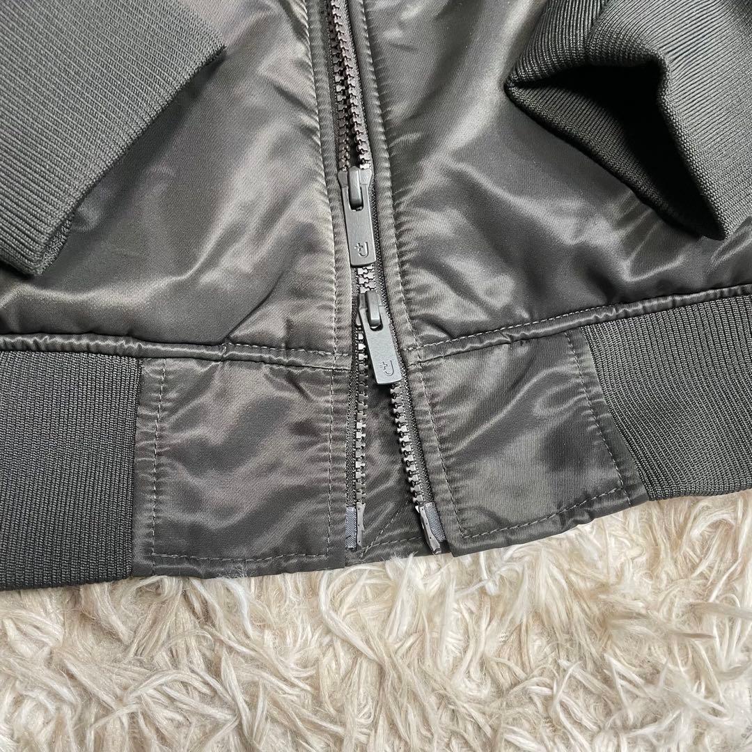 ユニクロ+J ハイブリッドダウン オーバーサイズ MA-1 ブルゾン XXL