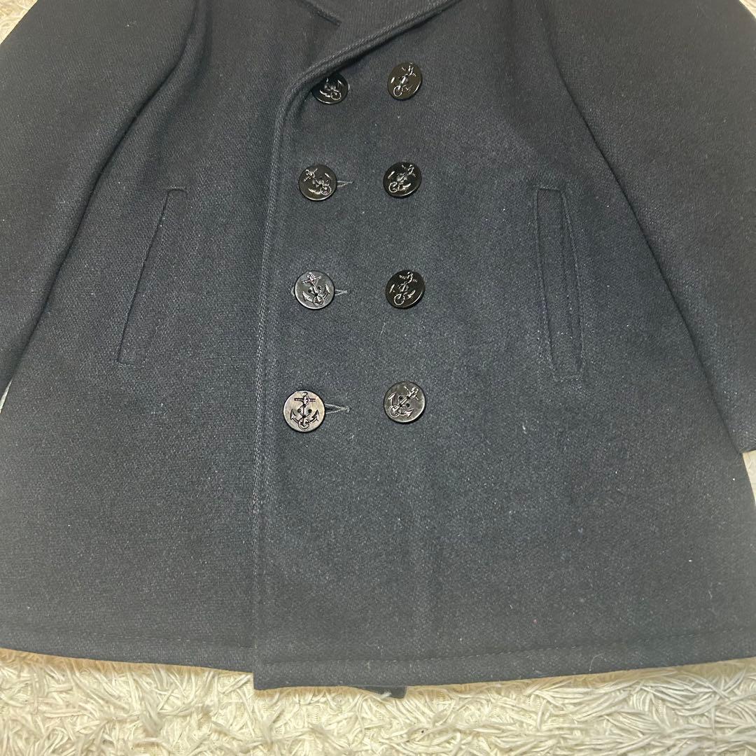 人気商品　SCHOTT Pコート　ダブル　U.S.740N USA製 黒