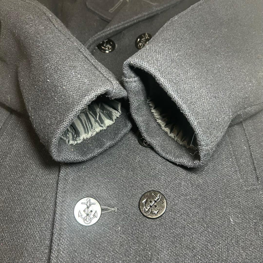 人気商品　SCHOTT Pコート　ダブル　U.S.740N USA製 黒