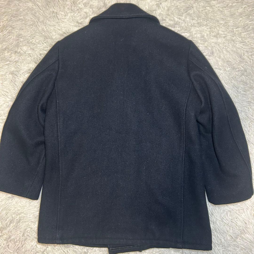 人気商品　SCHOTT Pコート　ダブル　U.S.740N USA製 黒