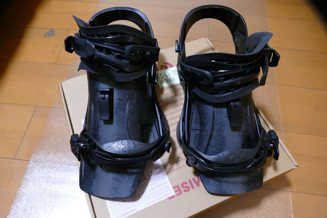 FLUX CV Mサイズスノーボードビンディング ブラック