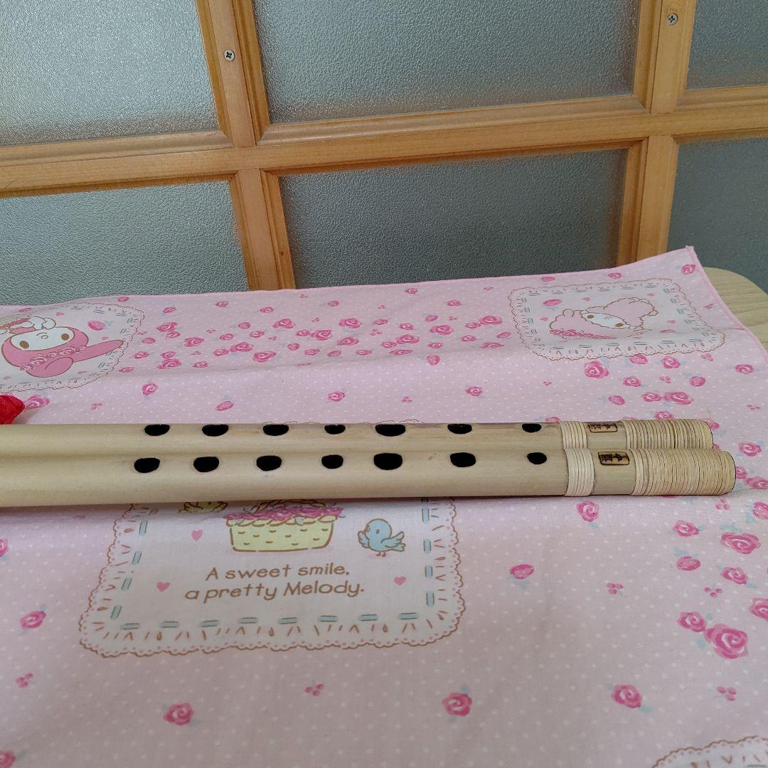スギ篠笛八本調子ドレミ調(道中)新品二管