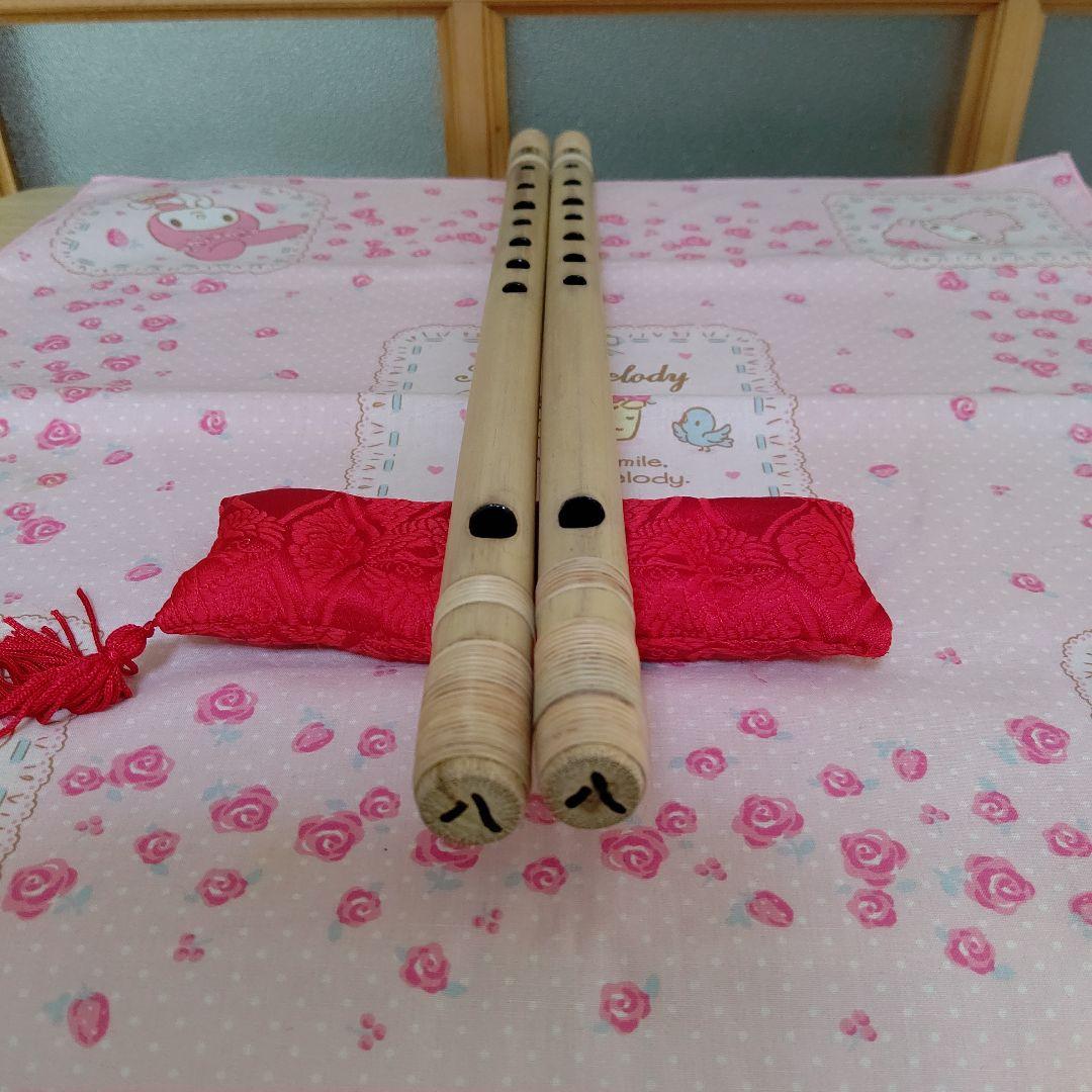 スギ篠笛八本調子ドレミ調(道中)新品二管