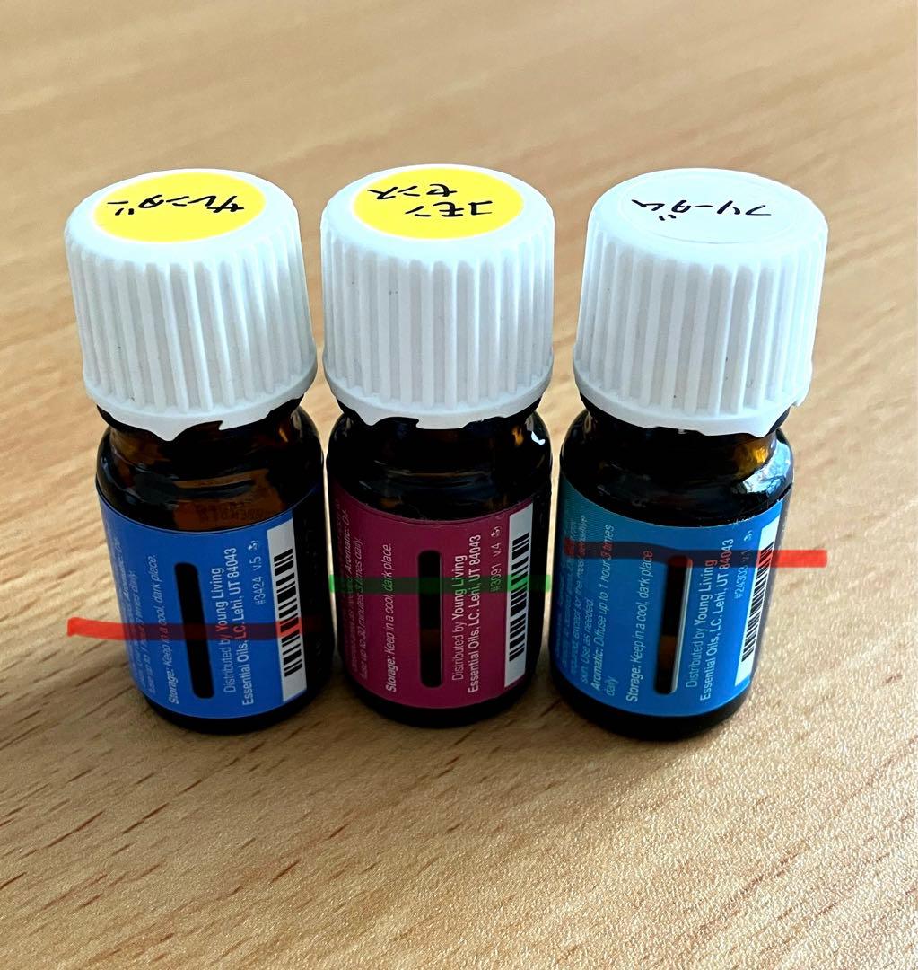 younglivingエッセンシャルオイル5ml 4本組