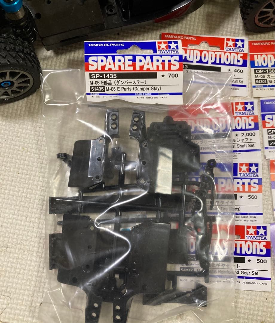 タミヤM-06PRO フォードエスコート少走行 オプション多数 メカ付き