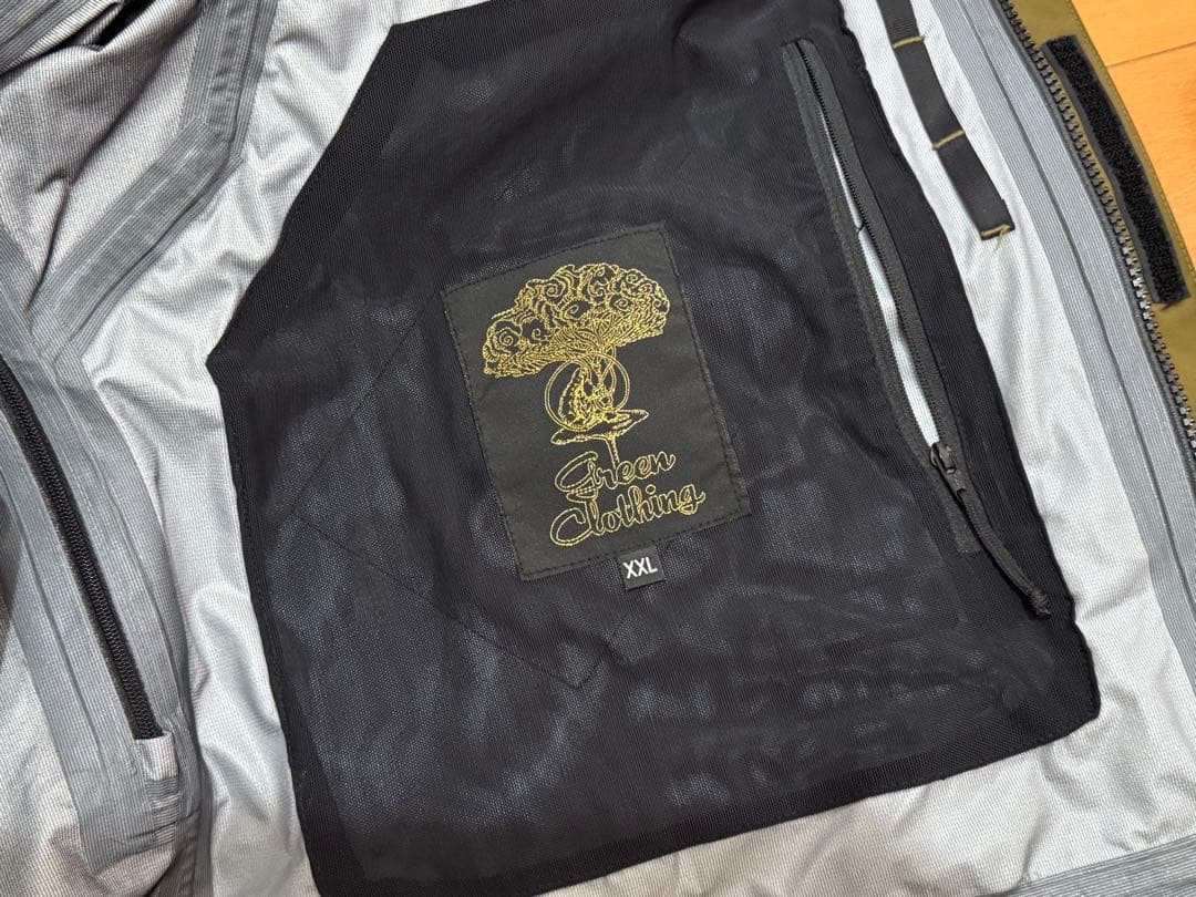 m*o様 グリーンクロージング ヘビーJK XXLサイズ 22-23モデル