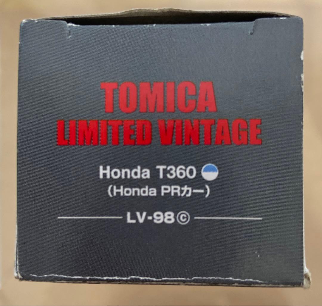 トミカリミテッドビンテージLV-98c Honda T360（HondaPRカー