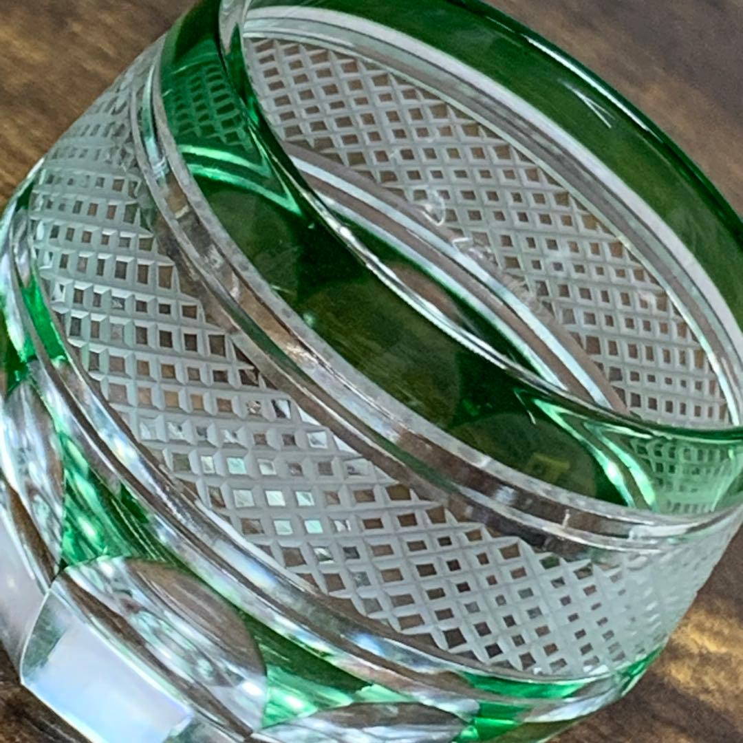 さとブー K834⭐︎根本幸雄 ぐい飲み① 赤 K835⭐︎ぐい飲み② 緑