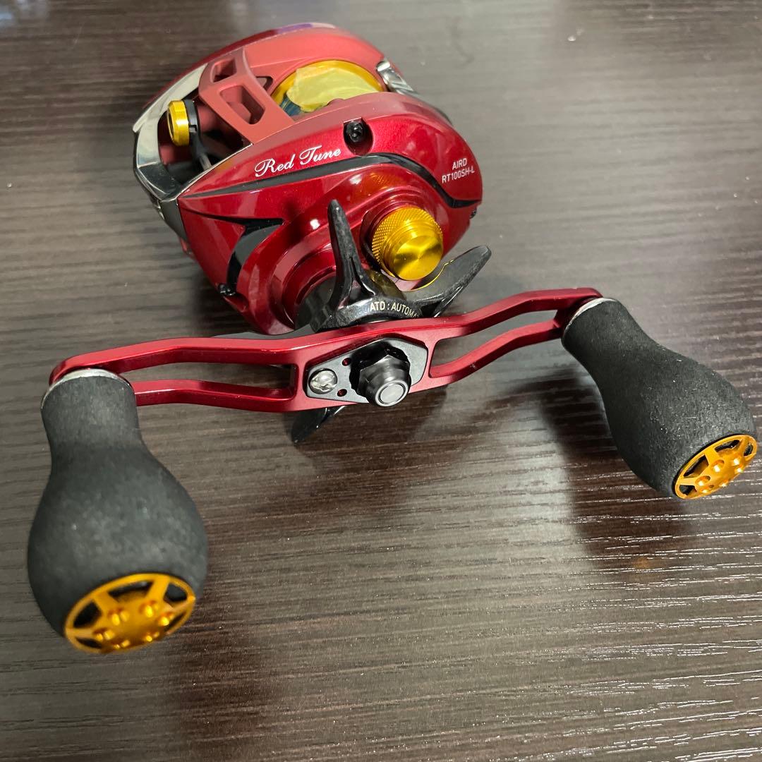 ■希少美品 ダイワ エアド レッドチューン 100SH-L超軽量145g