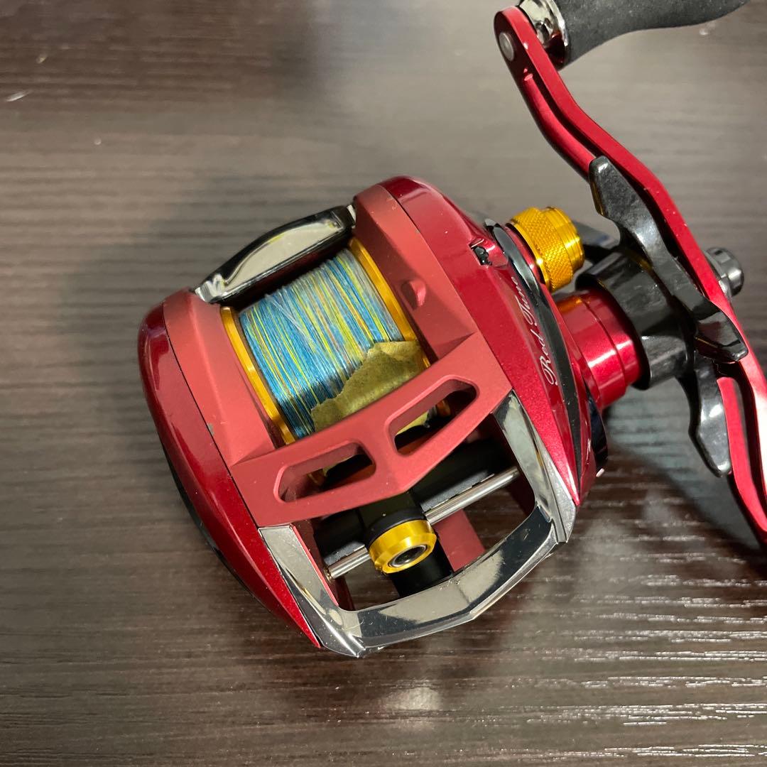 ■希少美品 ダイワ エアド レッドチューン 100SH-L超軽量145g