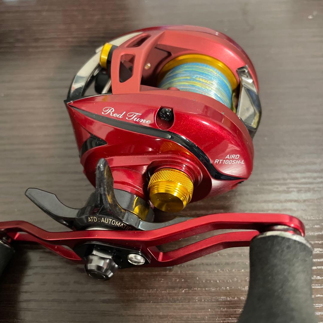 ■希少美品 ダイワ エアド レッドチューン 100SH-L超軽量145g
