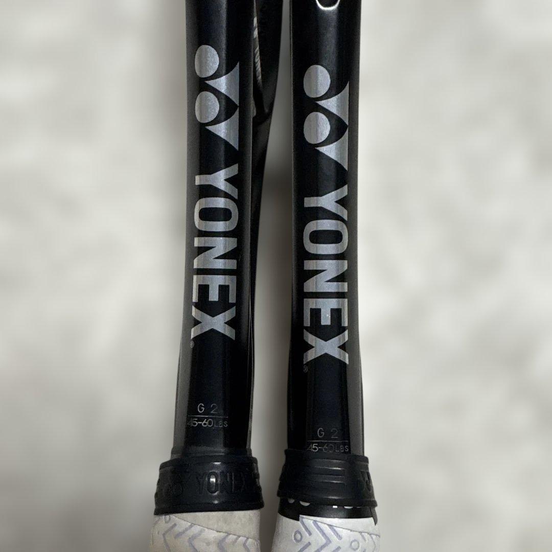 【YONEX】ヨネックス テニスラケット EZONE 98 黒色G2 2本セット