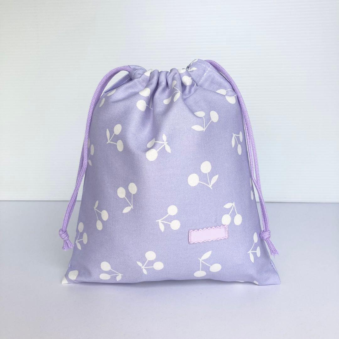 Ozzy様　確認用　いちご　さくらんぼ　ランチョンマット　給食袋　名入れ