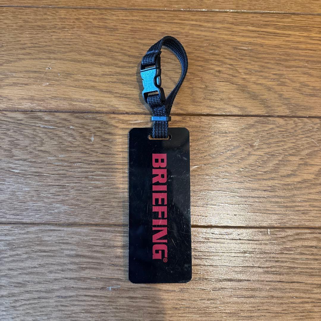 BRIEFING 黒 ナイロン トートバッグ